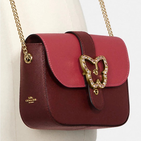 Coach Gemma Crossbody in Colorblock with Butterfly - Picture 3 of 6